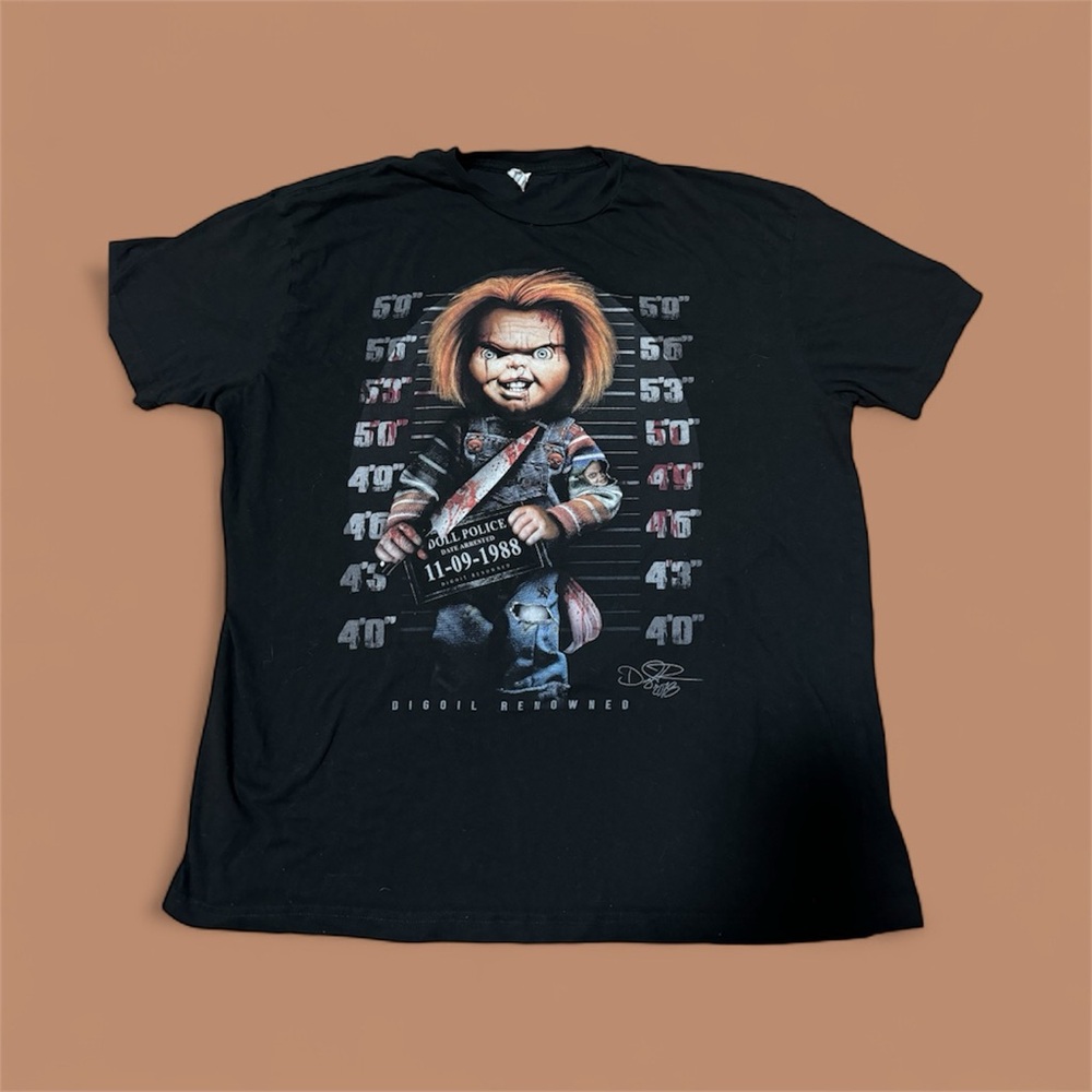 Black Chucky Graphic T-Shirt